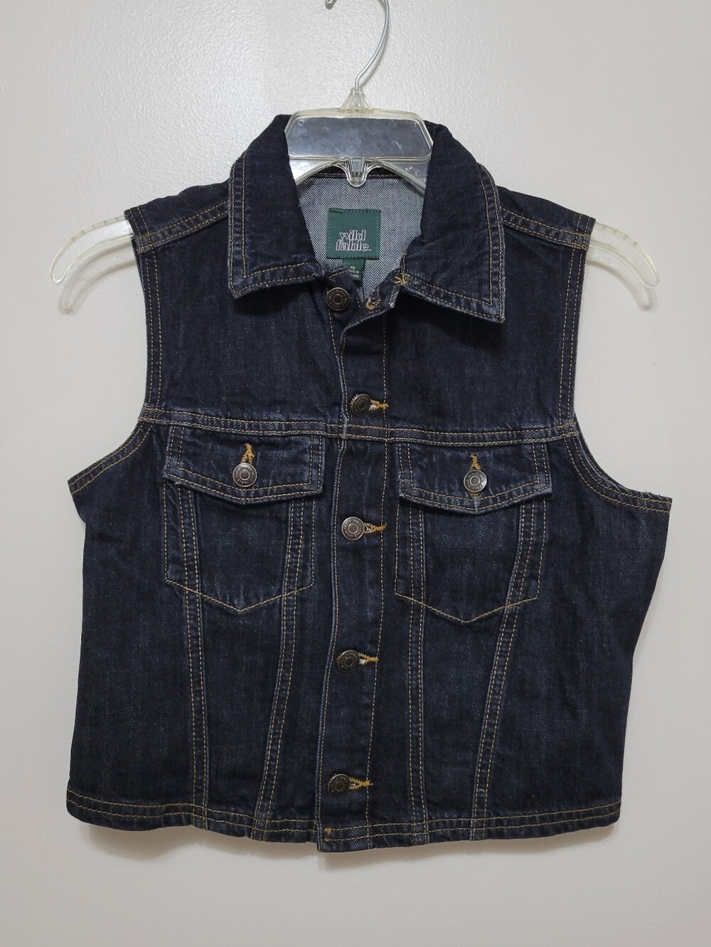 Nwt Wild Fable Dark Denim Vest